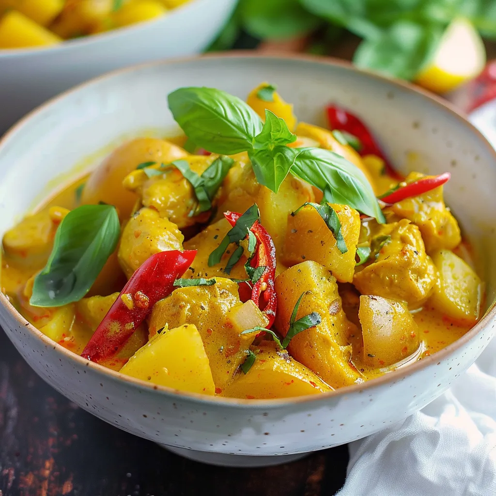My Go-To Yellow Thai Curry: Easy, Comforting, & Anti-Inflammatory